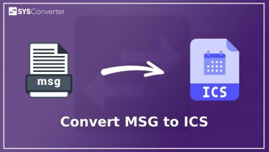 convert msg to ics
