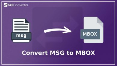 convert msg to mbox