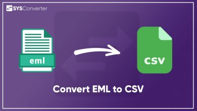 convert eml to csv