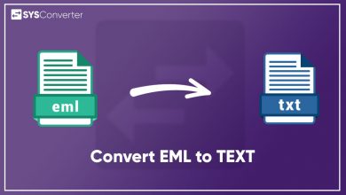 eml to text