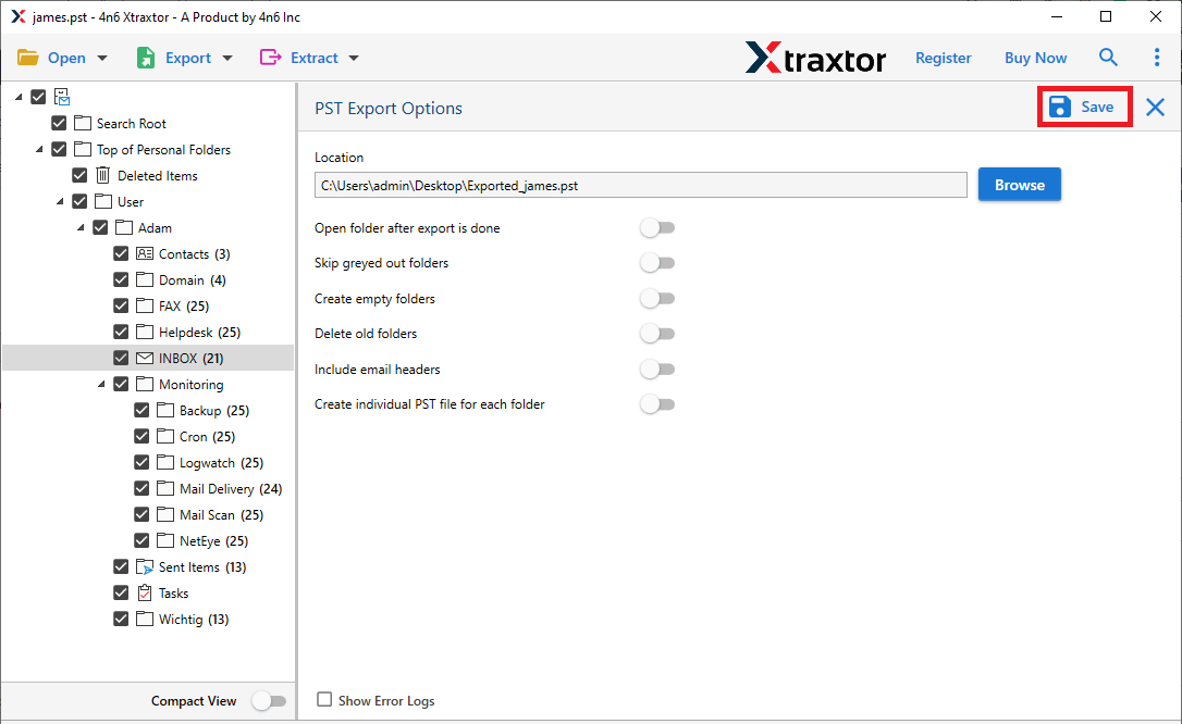 Comment convertir OST en PST sans Outlook — free download