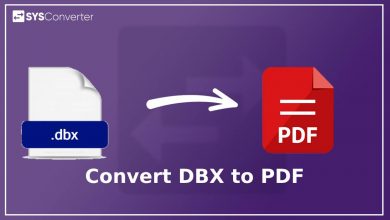 convert dbx to pdf