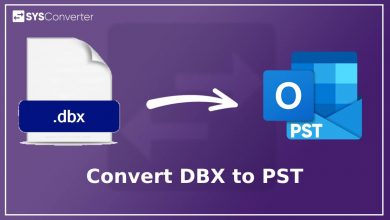 convert dbx to pst