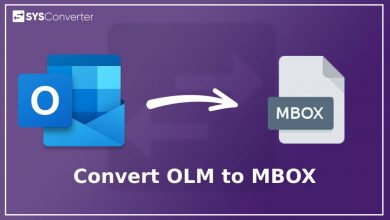 convert olm to mbox