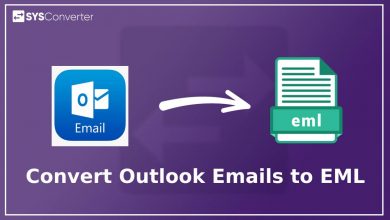 convert outlook emaisl to eml