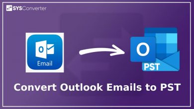 convert outlook emails to pst
