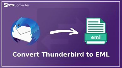 convert thunderbird emails to eml
