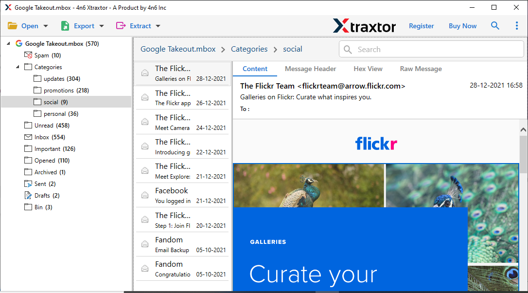 google takeout to Gmail
