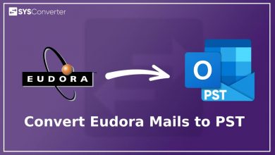 Convert Eudora Mails to PST
