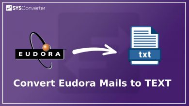 convert Eudora mails to TEXT