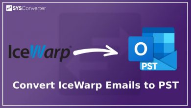 Convert IceWarp Emails to PST