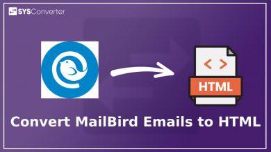 convert mailbird emails to html format