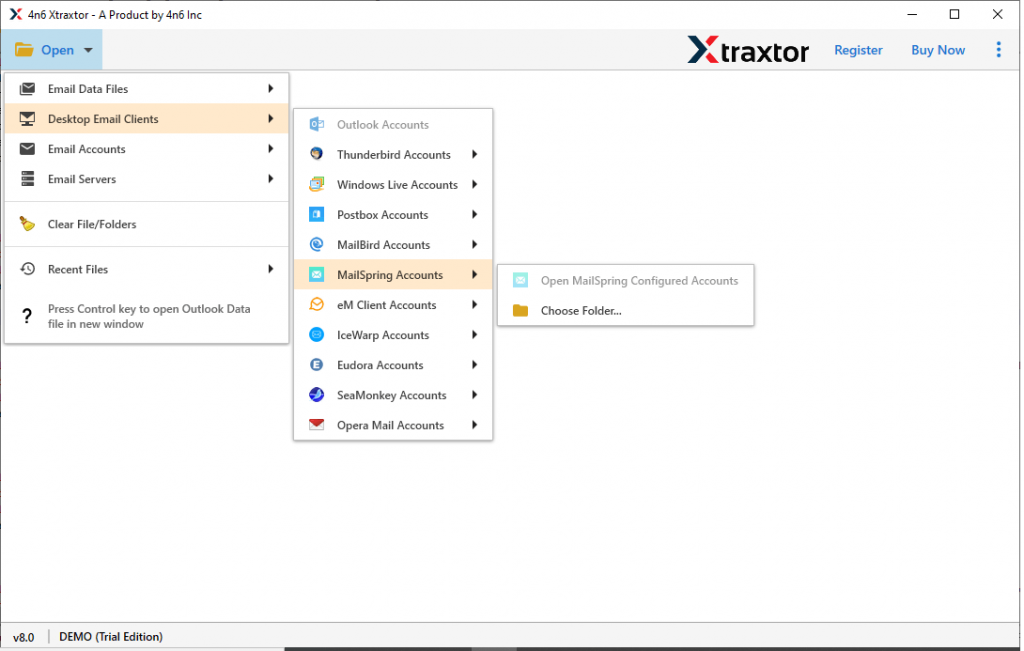 convert mailspring emails to pdf