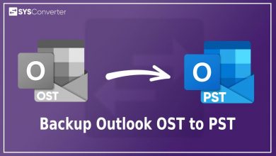 Backup Outlook OST to PST