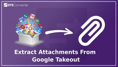 Extract Attachments From Google Takeout File