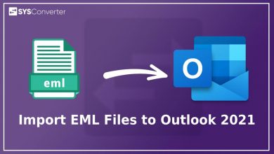 Import EML Files to Outlook 2021