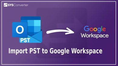 Import PST to Google Workspace
