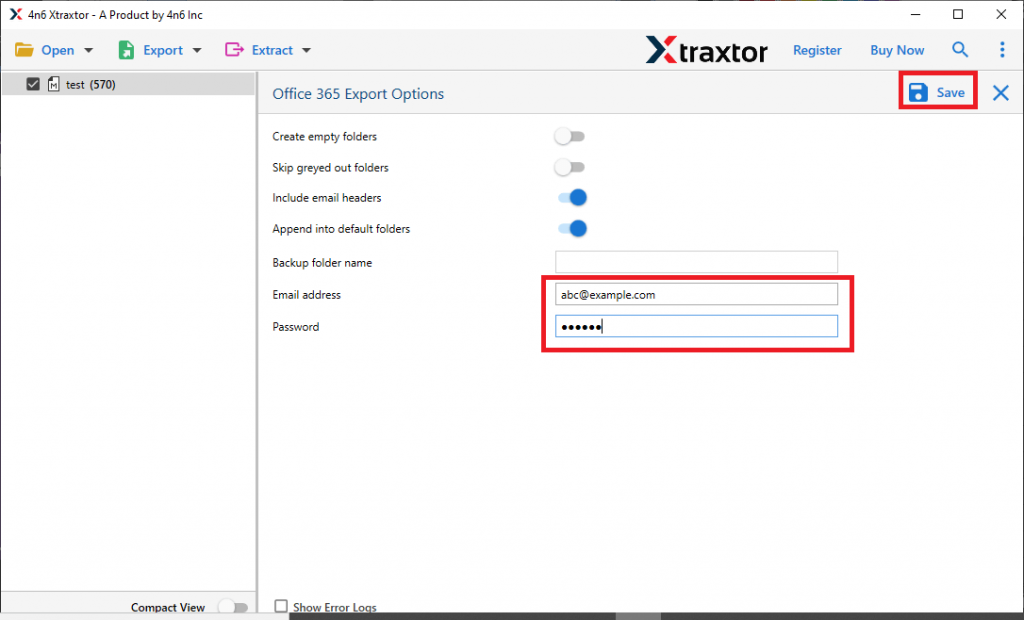 Convert Opera Mails to Office 365