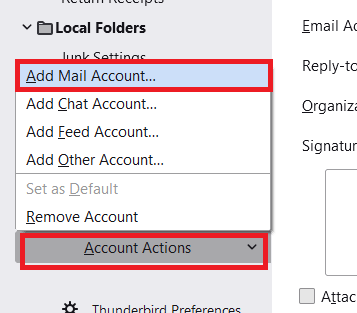 move PST to Thunderbird