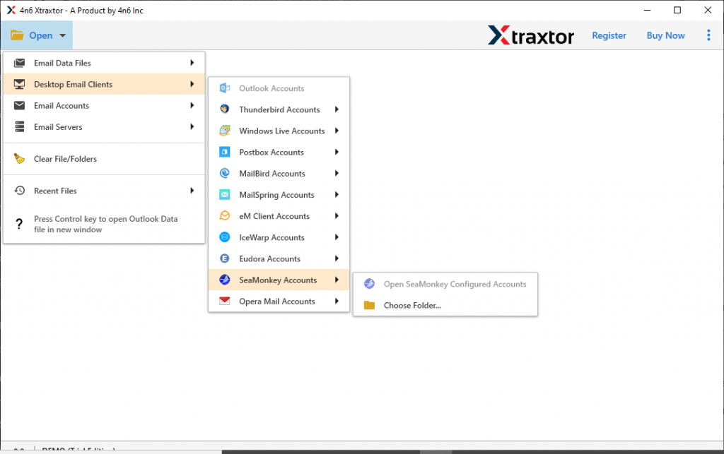 Convert SeaMonkey mails to PST