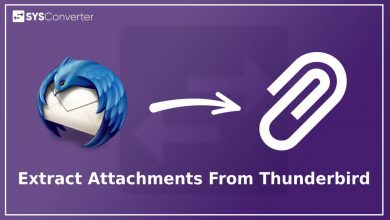 Extract Attachments from Thunderbird
