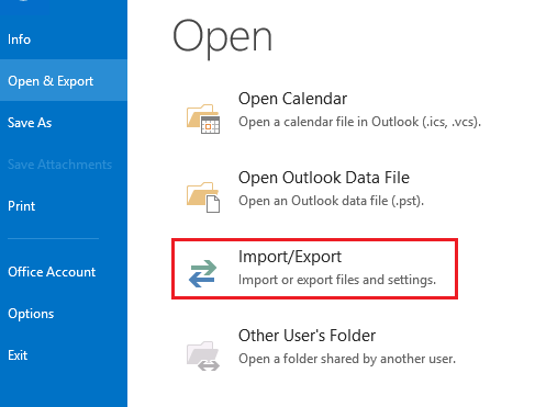 Import EML to Outlook