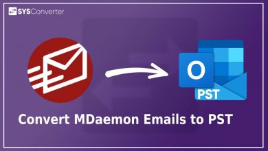 Convert MDaemon Emails to PST