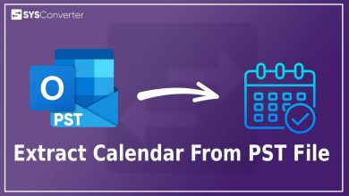 Extract Calendar From PST