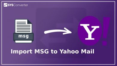 Import MSG to Yahoo Mail