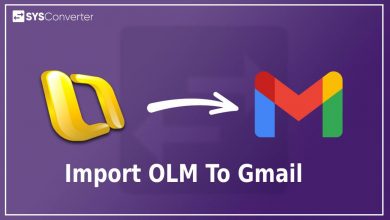 import OLM to Gmail