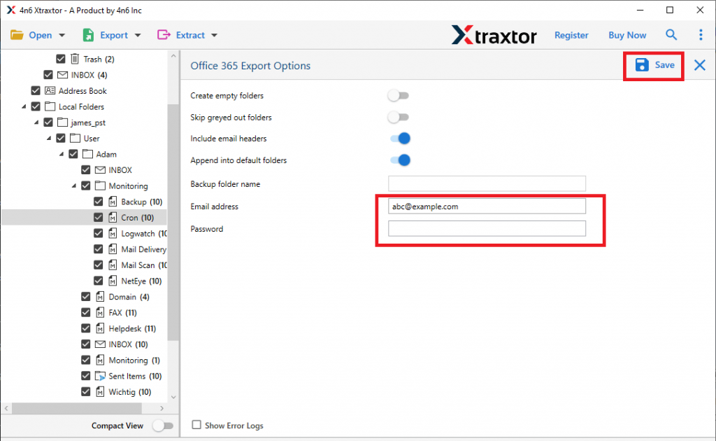 Migrate Kerio connect to Office 365