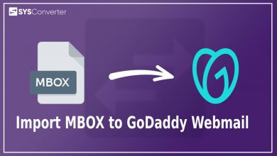 Import MBOX to GoDaddy