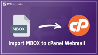 import MBOX to cPanel