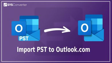 import PST to Outlook.com