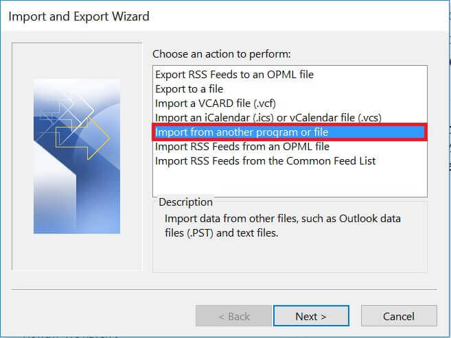 Import PST Emails to iCloud