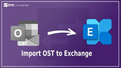 Import OST to Exchange