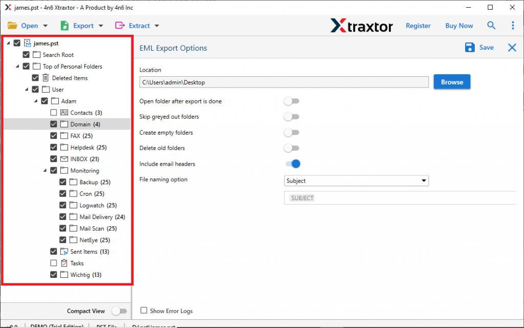 import PST to iCloud