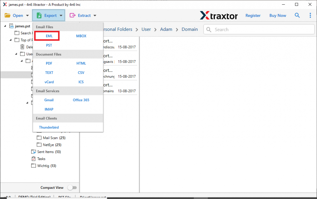 convert OST to Windows Live Mail