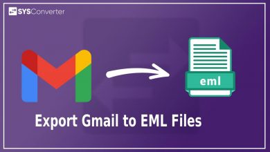 Export Gmail to EML