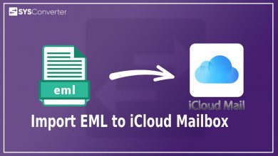 Import EML to iCloud