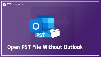 Open PST file Without Outlook