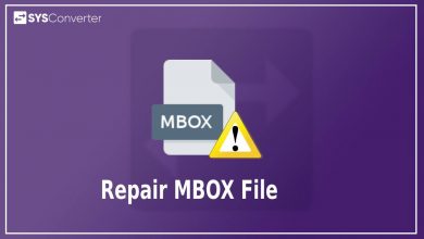 Repair MBOX File