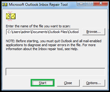 Repair Outlook PST