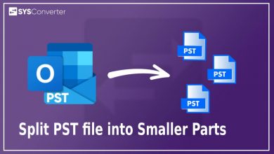 Split PST file into Smaller Parts