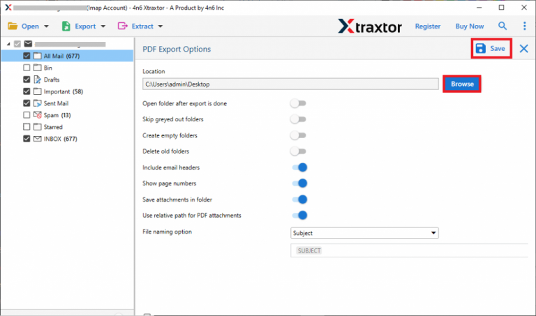 how to save yahoo email folders to computer