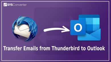Transfer Emails from Thunderbird to Outlook