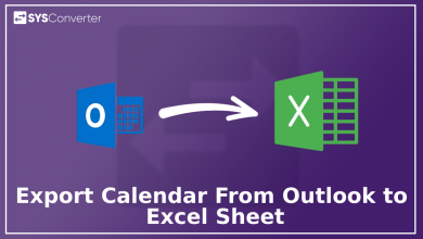 Export Calendar From Outlook to Excel Sheet