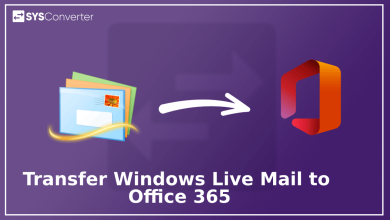 Transfer Windows Live Mail to Office 365