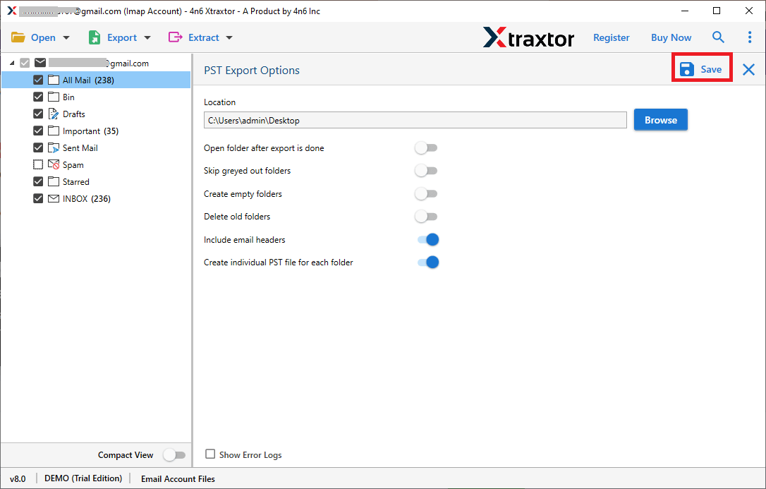 Transfer Windows 11 Mail to PST