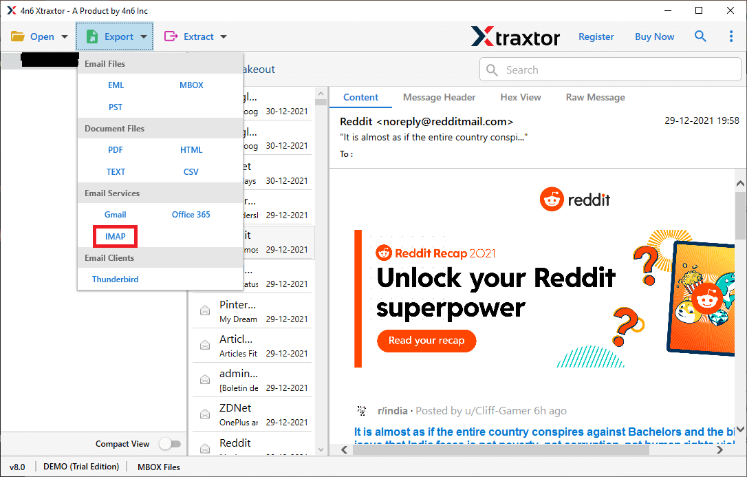 convert Office 365 to Yahoo Mail